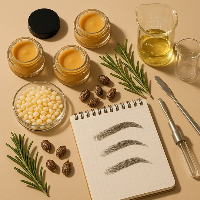 Brow Wax Lab Scene - 123