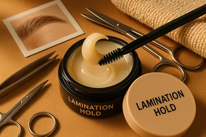 Lamination Hold Brow Wax - 123