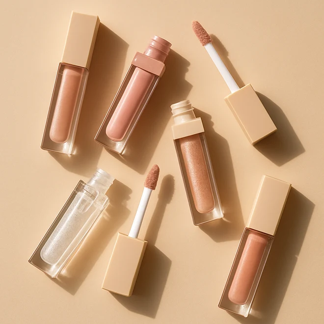 elegant lip gloss display -111