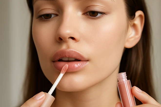 lip gloss application - 111