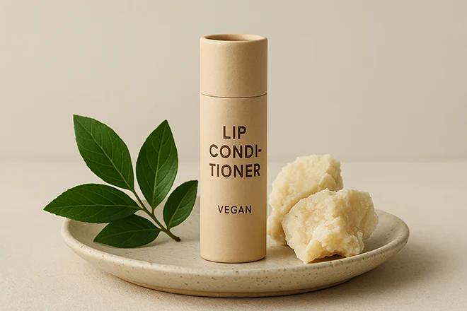 vegan lip conditioner display - 123