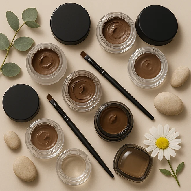 custom luxurious brow pomades display - 112